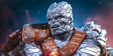 A picture of Korg entering The Contest of Champions.