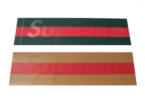 Supreme Gucci Box Logo Sticker Set