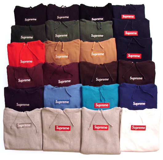 all box logo hoodies